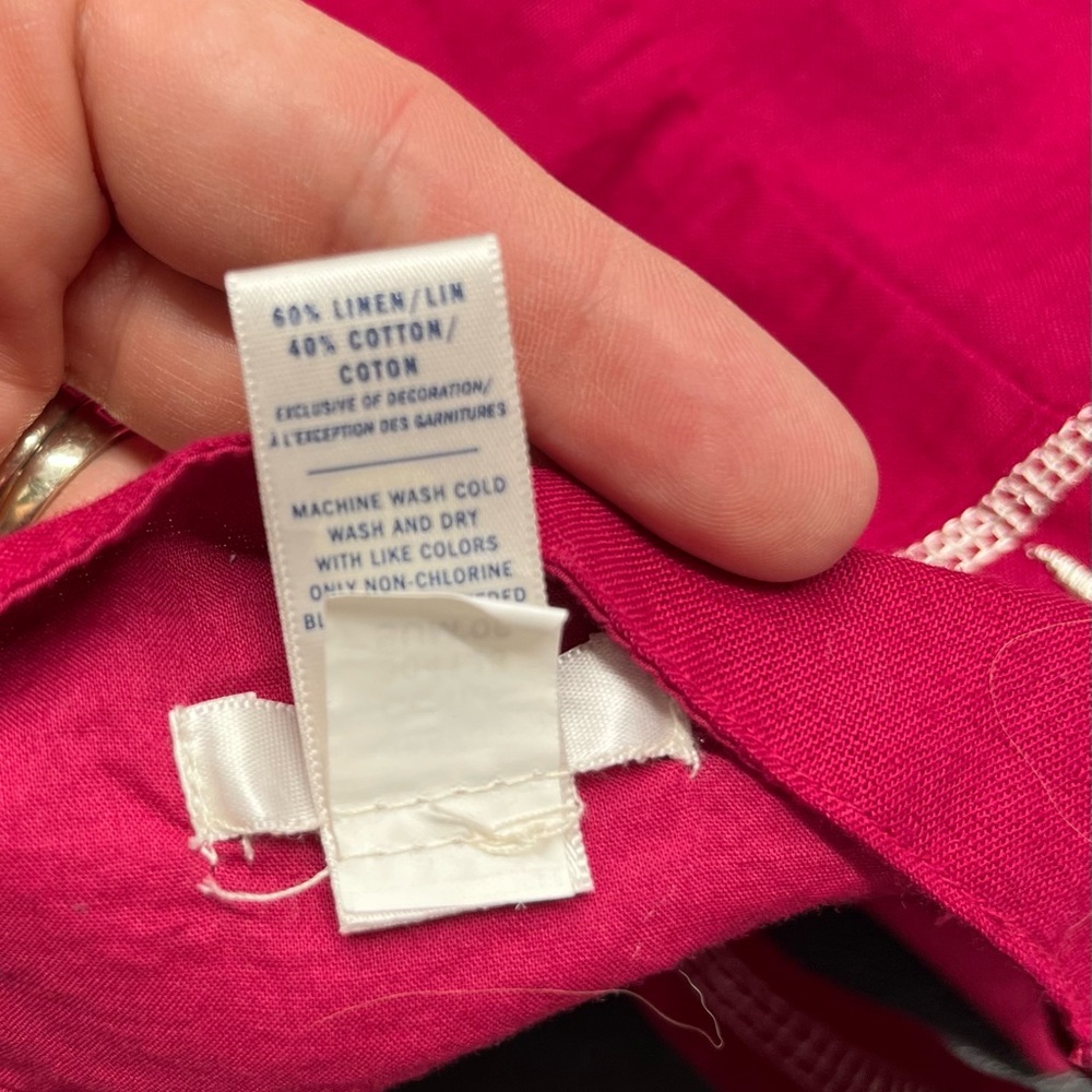 Old Navy linen blend tank size large - Picture 7 of 9